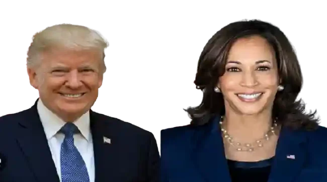 trump vs kamala polls