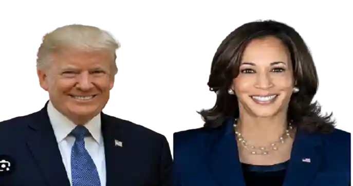 trump vs kamala polls